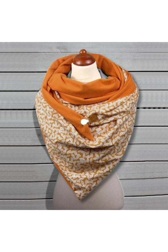 Multicolor Scarfs Scarf Women Printing Scarf Fashion Retro Female Multi-Purpose Shawl Scarf