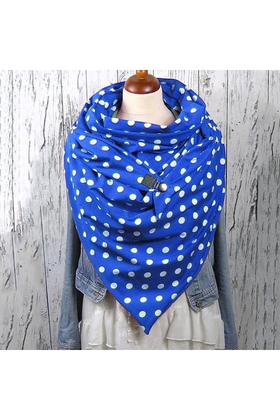 Multicolor Scarfs Scarf Women Printing Scarf Fashion Retro Female Multi-Purpose Shawl Scarf