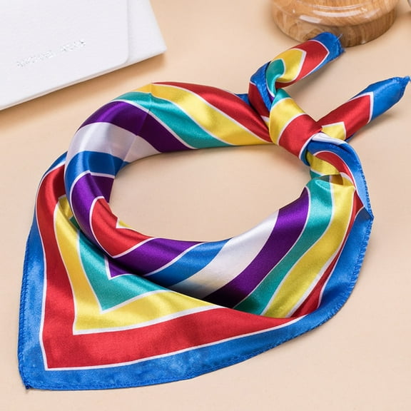Multicolor Scarfs Scarf Women Scarf Multi-Purpose Bandana Gift Sets– Headband, Wrap, Protective Coverage