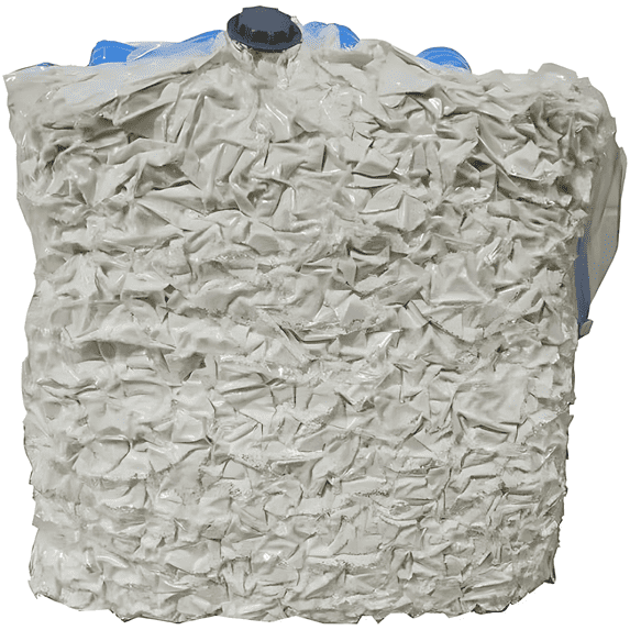 Dogbed4less Shredded Memory Foam Fill for Dog Beds and Pillows, 40 lb Multicolor Stuffing