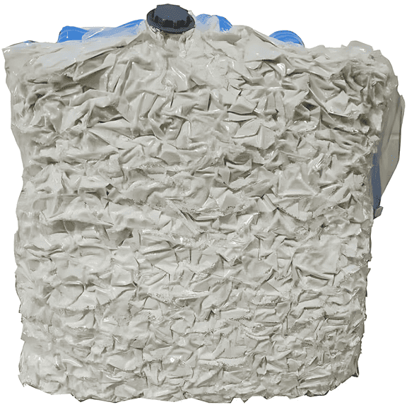 Dogbed4less Shredded Memory Foam Fill for Dog Beds and Pillows, 40 lb Multicolor Stuffing
