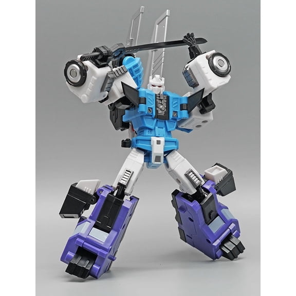 Multicolor Six Convert Shadow Ninja, Stylized Ninja Battle Character