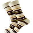 thumbnail image 1 of Multicolor Socks Adult Unisex Stripe Stripe Colorful Street Personality Medium Socks, 1 of 3
