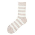 thumbnail image 1 of Multicolor Socks Womens Coral Fleece Socks Stripe Socks Colorful Lightweight Cotton Athletic Socks, 1 of 2