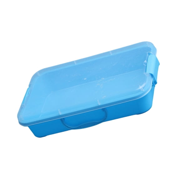 Multicolor Stacking Sandbox Containers Sensory Bin Set With Secure Lid Portable Toy Organizers For Crafts