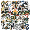 thumbnail image 1 of Multicolor Stickers Vinyl Art Waterproof Stickers Snake Stickers DIY Notebooks Luggage, 1 of 9