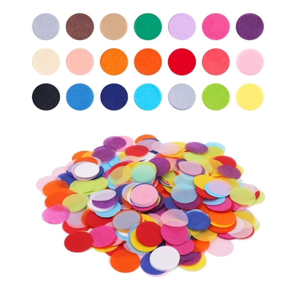 Multicolor Table Confetti,Bulk Table Scatter Confetti Paper for Party,QZS Portable Multicolor Tissue Paper for Party,Wedding,DIY Projects