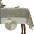 thumbnail image 1 of Multicolor Tablecloth,Farmhouse Linen Table Cloth,Table Cover for Dining Kitchen Decor Party,60x84, 1 of 5