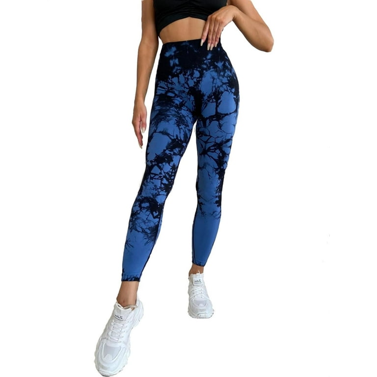 Tie dye leggings clearance walmart