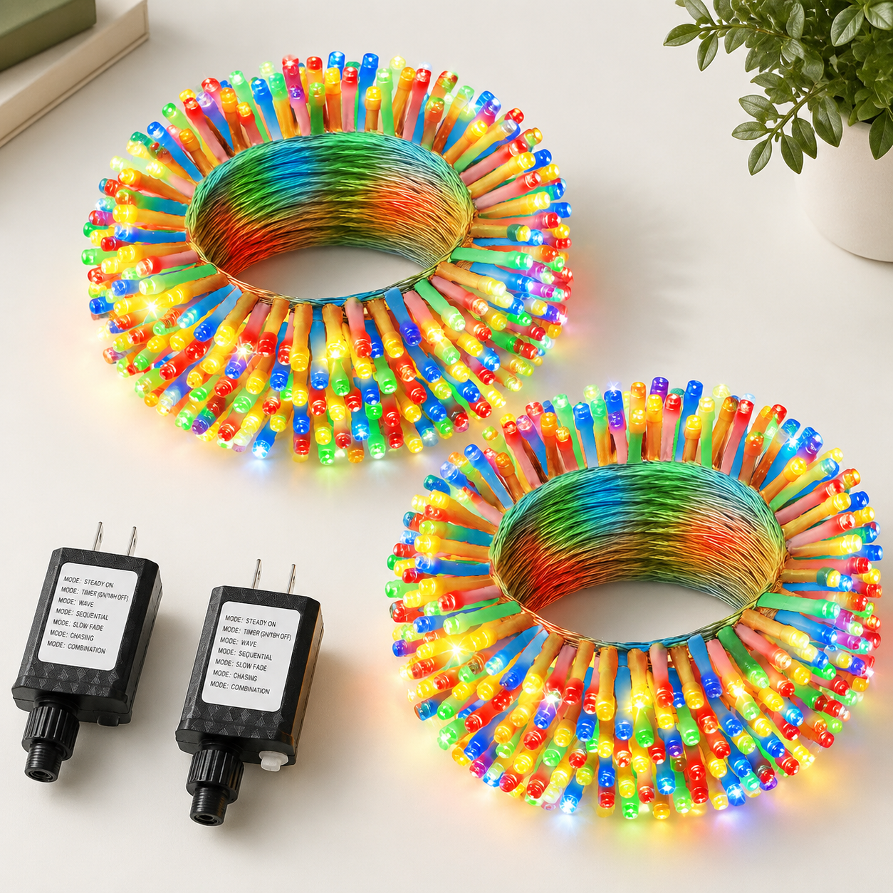 Multicolor Total 250 FT 760 LED Holiday String Lights for Indoor ...