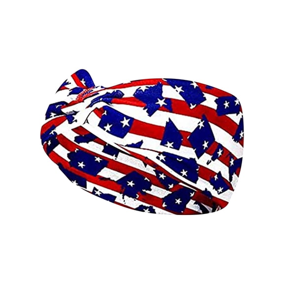 Multicolor US 250 Party Headbands — 4th of July Decorations — Neighborhood BBQs & Outdoor Celebrations, perfect for Memorial Day events and USA Pride with classic Americana Style