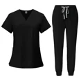 thumbnail image 1 of Multicolor Unisex Short Sleeved Pharmacy Nurse Uniform Hospital Doctor Workwear Oral Dental Surgery Uniforms Medical Scrubs Sets, 1 of 5