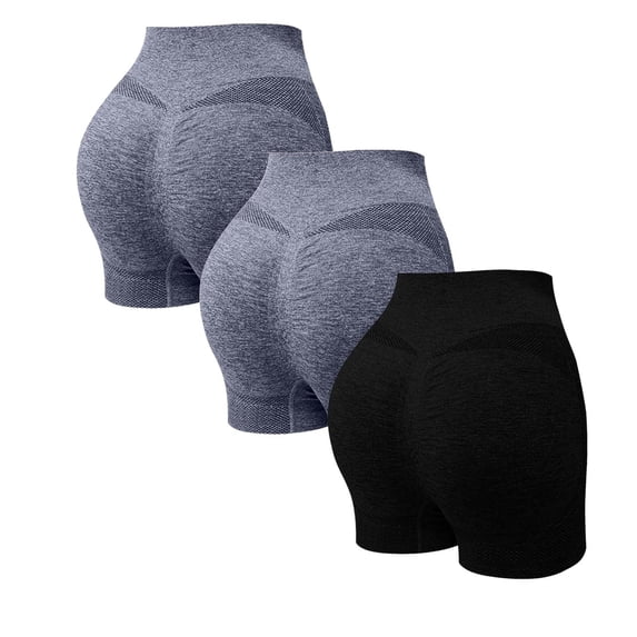 Multicolor Wide Leg Pants Women's High Waist Yoga Shorts Scrunch Butt Lifting Workout Shorts Running Gym Biker Shorts For Womens