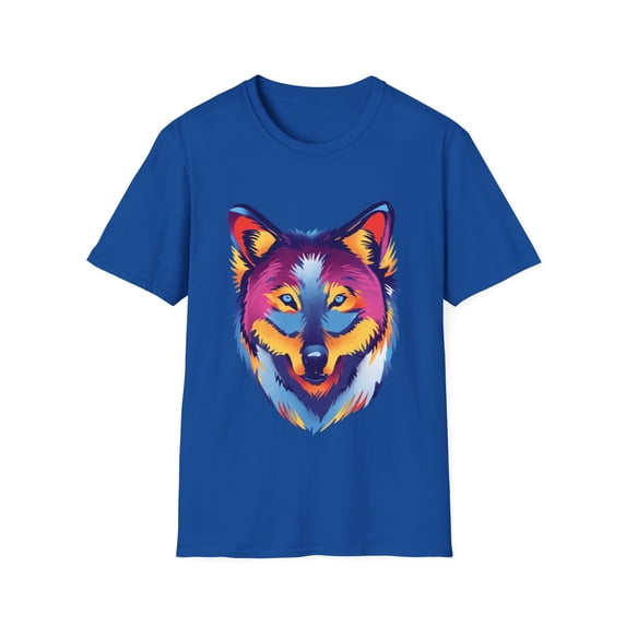 Multicolor Wolf Animal Lover Wolf Dog Lover Novelty