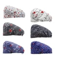 thumbnail image 1 of Multicolor with Sweatband Elastic Tie Polyester Unisex Surgical Cap Comfortable and Stylish Scrub Hat One Size, 1 of 7