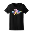 thumbnail image 1 of Multicolored 3D Candy T-Shirt Women -Image by Shutterstock, Female x-Large, 1 of 2