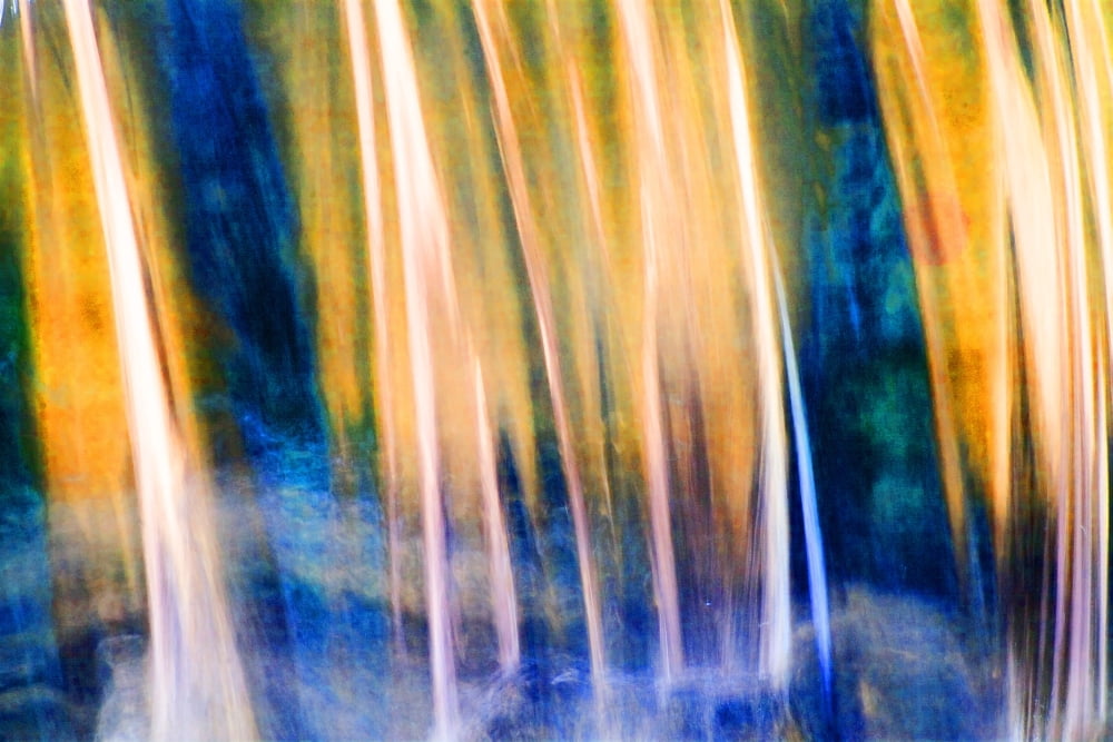 Multicolored Abstract Canvas Art - Chris and Kate Knorr Design Pics (18 x 12)