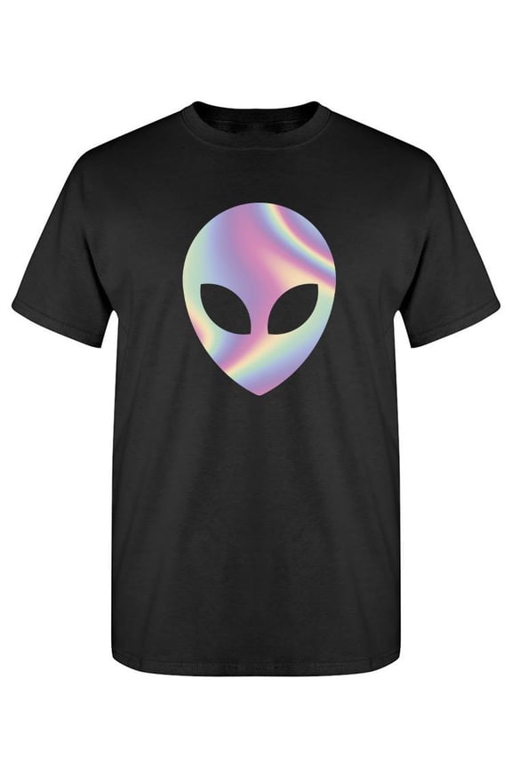 Multicolored Alien T-Shirt Men -SPIdeals Designs, Male 3X-Large