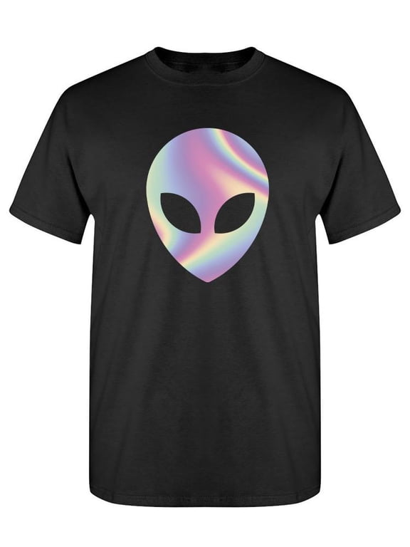 Multicolored Alien T-Shirt Men -SPIdeals Designs, Male Large