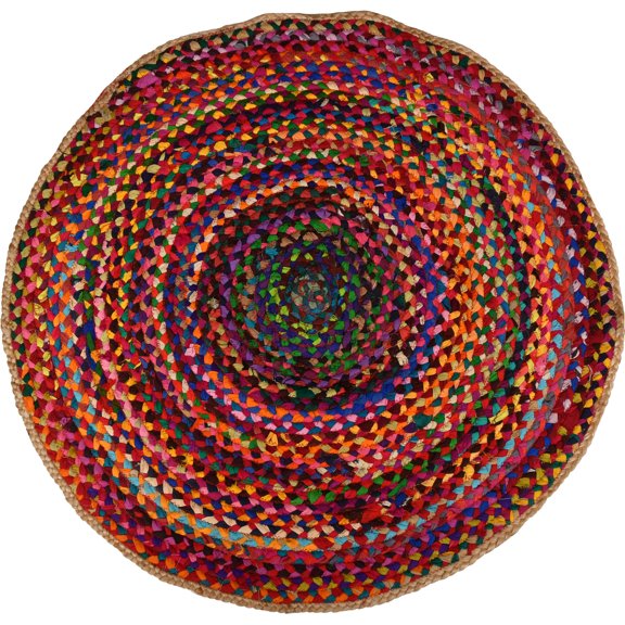 Multicolored Circular Mat