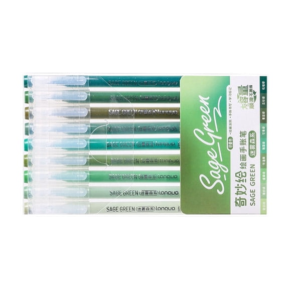 Multicolored Gel Pen Colorful Drawing Pen Needle Tip for Note Taking Journaling Scrapbooking Coloring