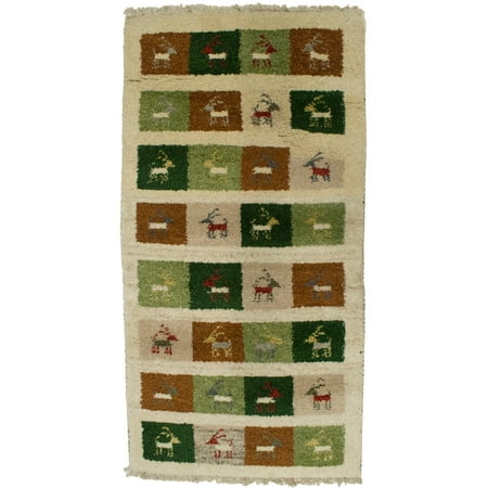 Multicolored Geometric 2X4 Indo-Gabbeh Oriental Rug price history and forecast - Magic Rugs