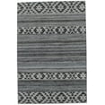 thumbnail image 1 of Multicolored Geometric Stripes 2X3 Hand-Tufted Modern Rug, 1 of 11