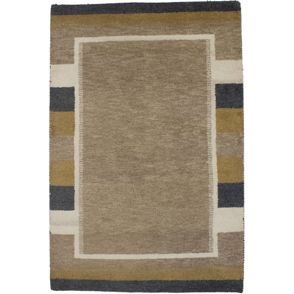 Multicolored Indo 4X6 Oriental Area Rug Carpet