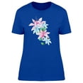 thumbnail image 1 of Multicolored Lily Flowers T-Shirt Women -Image by Shutterstock, Female Large, 1 of 2