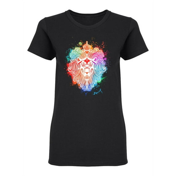 Multicolored Lion Shaped Tee Women's -Image by Shutterstock