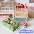 thumbnail image 1 of Multicolored Mini Plastic Stackable Storage Bins,2 Pack/Set, 1 of 6