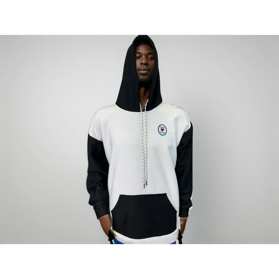 Multicolored Pullover Hoodie - Panda I