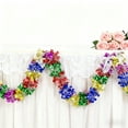 thumbnail image 1 of Multicolored Ribbon Decorations, Colorful Plastic Tinsel Garland, DIY Christmas Tree Decor, Sparkling Foil Tassels, Home Holiday Display, 1 of 6
