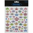 thumbnail image 1 of Tattoo King SK129MC-4535 Multicolor Stickers - Bejeweled Crowns, 1 of 2