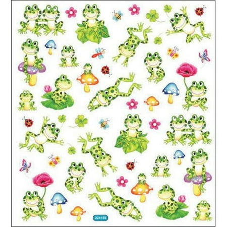 Multicolored Stickers-Spotted Frogs