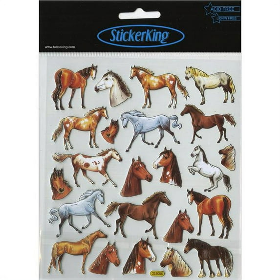 Sticker King Stickers-wild Horses
