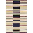 thumbnail image 1 of Multicolored Stripes 5X8 Hand-Tufted Modern Rug, 1 of 11