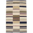 thumbnail image 1 of Multicolored Stripes 5X8 Hand-Tufted Modern Rug, 1 of 11