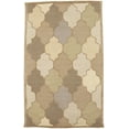 thumbnail image 1 of Multicolored Trellis 5X8 Hand-Tufted Modern Rug, 1 of 11