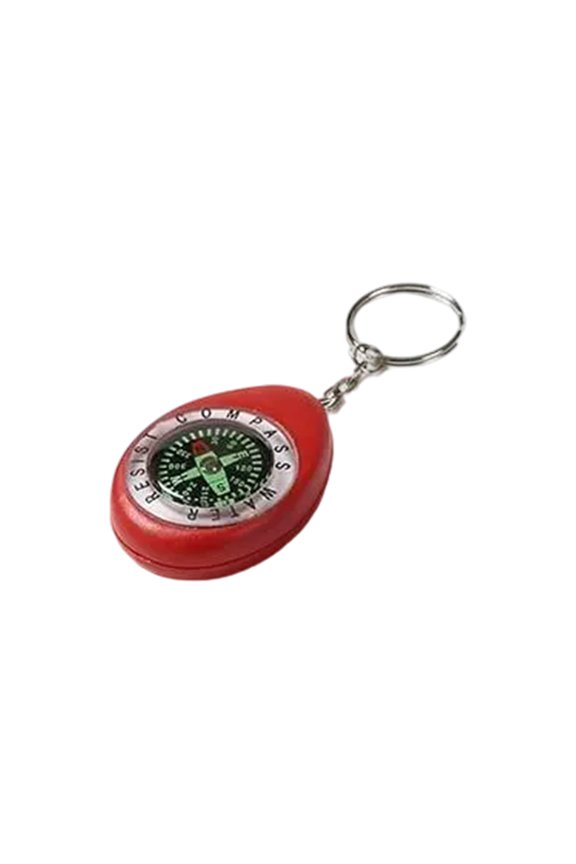 Multicolour Compasses Keychain Backpack Pendant for Camping and Hiking Adventures Outdoor Gadget Survival Accessory