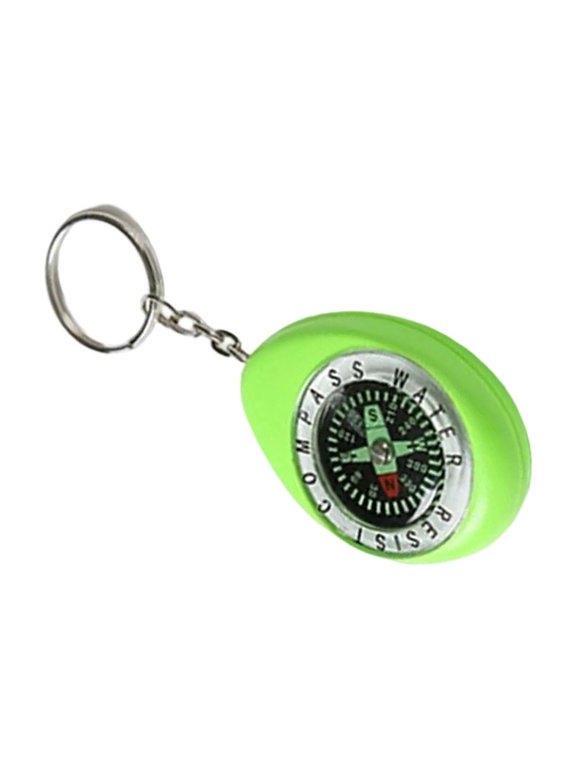 Multicolour Compasses Keychain Backpack Pendant for Camping and Hiking Adventures Outdoor Gadget Survival Accessory