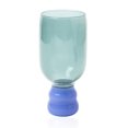 thumbnail image 1 of Multicolour Drink Glass Sweets Ice Cream Cup, Glass Dessert Cups For Parfait Fruit Salad or Pudding, 350MLstyle:style 2;, 1 of 5