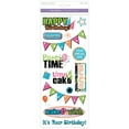 thumbnail image 1 of Multicraft Classic Theme Clear Stickers-birthday, 1 of 1