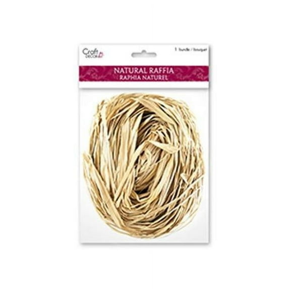 Multicraft Raffia 2oz Natural