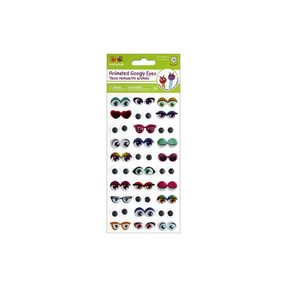 Multicraft Sticker Googly Eyes Glitter Accessories