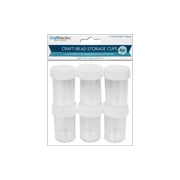 Multicraft Storage Cups 20g Screw Top 6pc