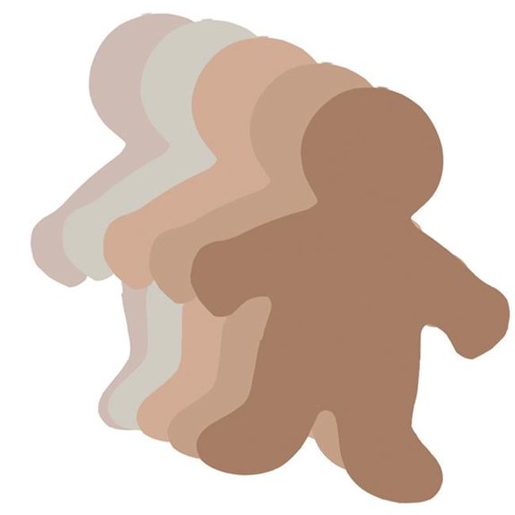 Multicultural Family Cut Outs 6 in. Big Kid - Pack of 6