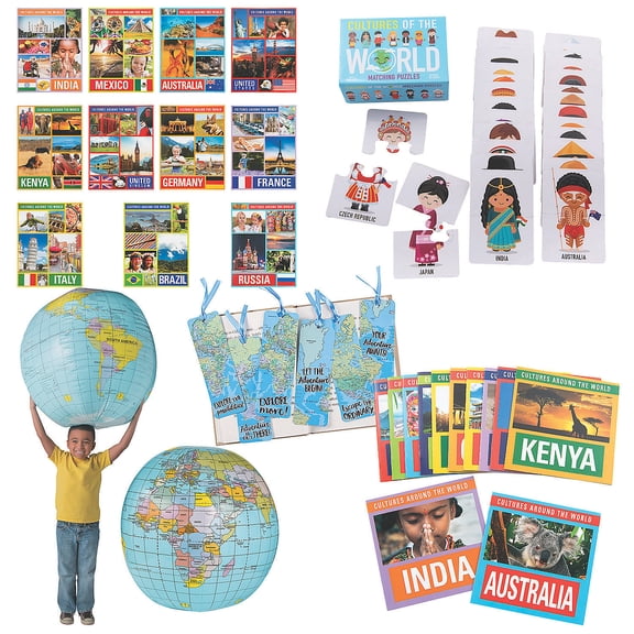 Multicultural Learning Kit - 133 Pc