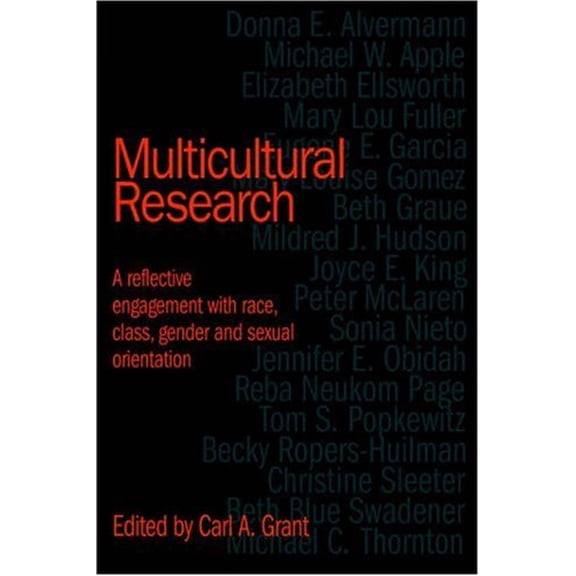 Pre-Owned Multicultural Research: Race, Class, Gender and Sexual Orientation (Paperback) 0750708808 9780750708807