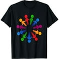 thumbnail image 1 of Multicultural T-Shirt Diversity Unity Equality Feminism, 1 of 4